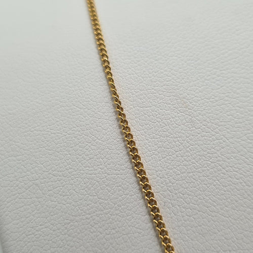 Collier Collier chaîne en or jaune 18 carats 58 Facettes #4572