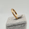 Bague 58 Bague alliance en or rose 18 carats 58 Facettes #4573