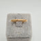 Bague 58 Bague alliance en or rose 18 carats 58 Facettes #4573
