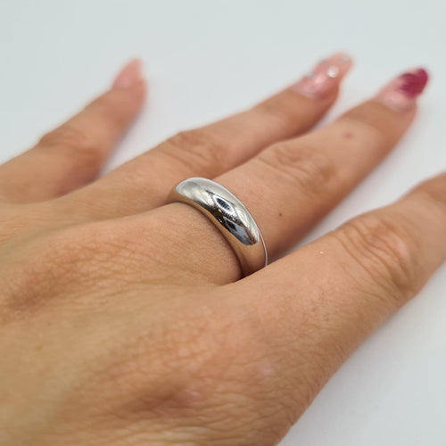 Bague 53 Bague en or blanc 18k 58 Facettes #4574