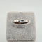 Bague 53 Bague en or blanc 18k 58 Facettes #4574