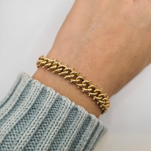 Bracelet Bracelet en or jaune 18 carats 58 Facettes #4575