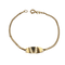 Bracelet Gourmette en or jaune 18 carats 58 Facettes #4584