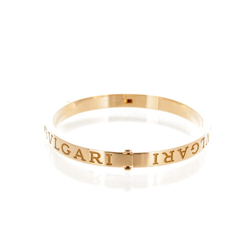 Bracelet Bulgari B.Zero1 - Bracelet en or rose 18 carats et diamants 58 Facettes 2.19351