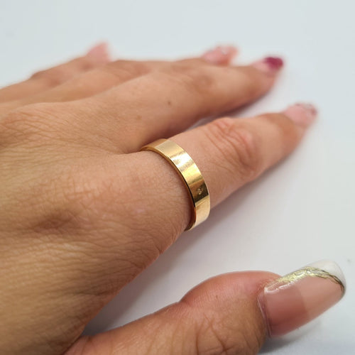Bague 62.5 Bague alliance en or rose 58 Facettes #4768