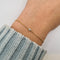 Bracelet Bracelet en or jaune 18k avec diamant 58 Facettes #4769