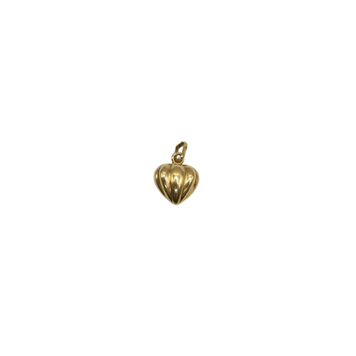 Pendentif Pendentif cœur en or jaune 18 carats 58 Facettes #4782