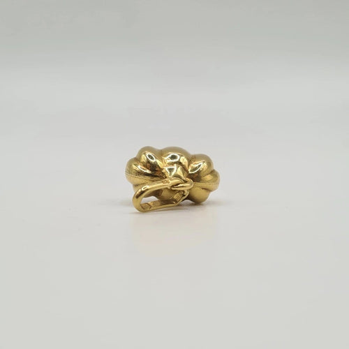 Pendentif Pendentif cœur en or jaune 18 carats 58 Facettes #4782