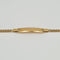 Bracelet Bracelet gourmette en or jaune 18 carats 58 Facettes #4807