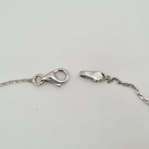 Bracelet Bracelet en or blanc 18 carats serti de diamants naturels 58 Facettes #4812