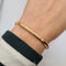 Bracelet Bracelet jonc en or rose 18k 58 Facettes #4823