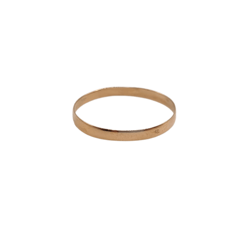 Bague 56.5 Bague alliance en or rose 18 carats 58 Facettes #4830