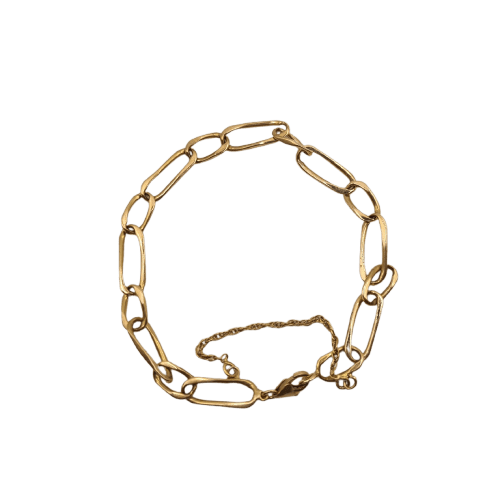 Bracelet Bracelet chaîne en or jaune 18k 58 Facettes #4835