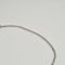 Bracelet Bracelet chaîne en or blanc 18k 58 Facettes #4842