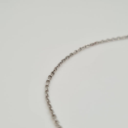 Bracelet Bracelet en or blanc 18 carats serti de diamants naturels 58 Facettes #4843