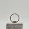Bague 52 Bague alliance en or blanc 18 carats 58 Facettes #1914