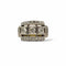 Bague 55 Bague moderniste en or blanc et diamants - Années 1950 58 Facettes