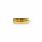 Bague 48 Alliance double jonc en or jaune 18 carats et diamants, années 1980 58 Facettes