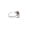 Bague 54 Bague vintage géométrique en or blanc 750 (18k) et diamants 58 Facettes 50550