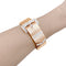 Bracelet Bracelet « Ceinture » en or rose 750 et platine 950, diamants taille rose 58 Facettes 36052