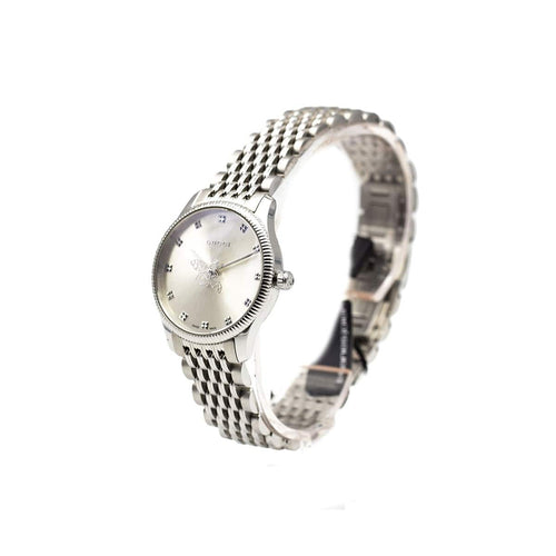 Montre Gucci Timeless - Montre femme en acier 29 mm 58 Facettes UKD363141SO