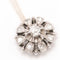 Collier Diamond Star - Collier en or blanc 18k et diamants 58 Facettes UKA000158GM