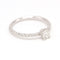 Bague ONE - Bague solitaire en or blanc 18k avec diamants, 0,75 ct 58 Facettes UKA000157GM