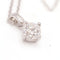 Collier solitaire avec diamant naturel 0,33 ct 58 Facettes UKA000156GM