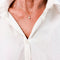 Collier solitaire avec diamant naturel 0,33 ct 58 Facettes UKA000156GM