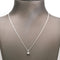 Collier solitaire avec diamant naturel 0,33 ct 58 Facettes UKA000156GM