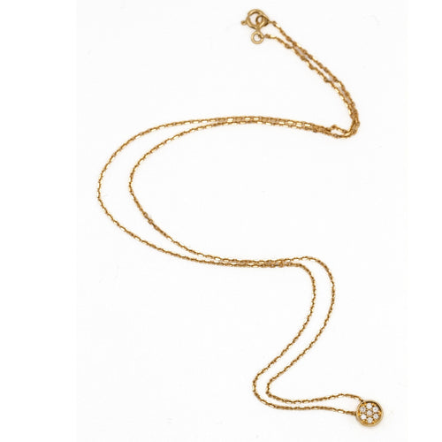 Collier Collier - Diamants en or jaune 18k 58 Facettes UKA000153GM