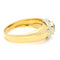 Bague 56 Bague vintage en or jaune 18 carats, saphir et diamants 58 Facettes 67719BDBE6E447E6B303A89F96C9A2EE