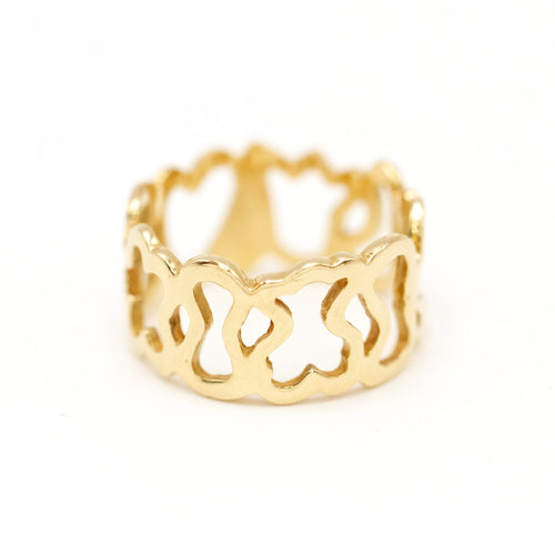 Bague TOUS - Bague Silueta en or jaune 18k 58 Facettes UKA000162SO