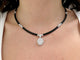 Collier CHARRIOL - Collier Celtique Ovale en acier noir et or blanc 18k, diamants 0,42 ct 58 Facettes 276036