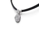 Collier CHARRIOL - Collier Celtique Ovale en acier noir et or blanc 18k, diamants 0,42 ct 58 Facettes 276036