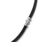 Collier CHARRIOL - Collier Celtique Ovale en acier noir et or blanc 18k, diamants 0,42 ct 58 Facettes 276036