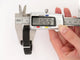Bracelet ALOR2 / CHARRIOL - Bracelet Oval Station en acier noirci, or blanc 18k et diamants 0,65 ct 58 Facettes 276035