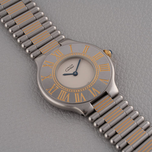 Montre Cartier - Montre Must de 21, référence 9011 58 Facettes TOT-11934