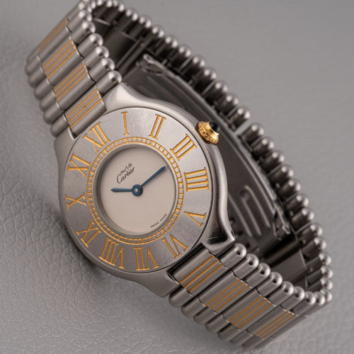 Montre Cartier - Montre Must de 21, référence 9011 58 Facettes TOT-11934