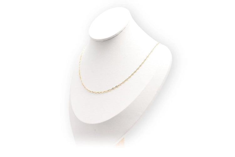 Collier Chaîne contemporaine en or jaune 18 carats 58 Facettes B985
