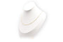 Collier Chaîne contemporaine en or jaune 18 carats 58 Facettes B985