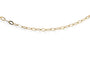 Collier Chaîne contemporaine en or jaune 18 carats 58 Facettes B985