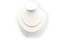 Collier Collier de perles contemporain en or jaune 18 carats 58 Facettes B984