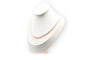 Collier Collier de perles contemporain en or jaune 18 carats 58 Facettes B984