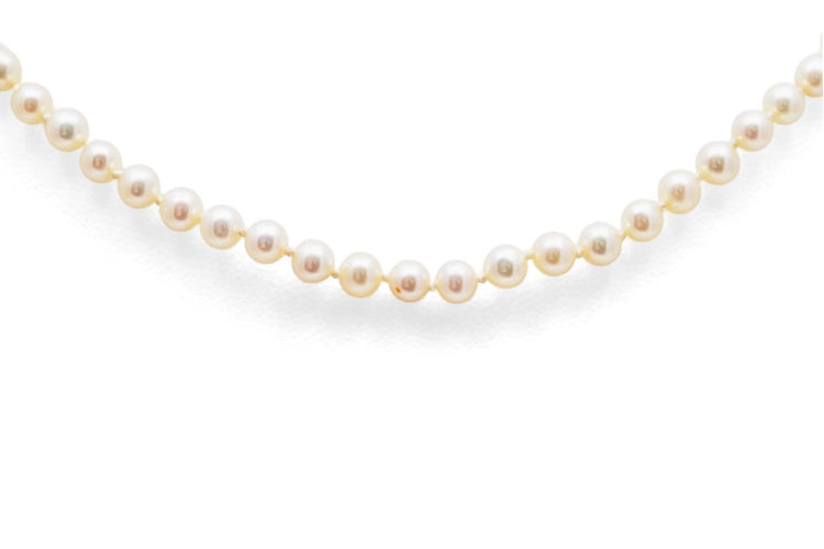 Collier Collier de perles contemporain en or jaune 18 carats 58 Facettes B984
