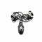 Broche Georg Jensen USA - Broche en argent sterling, feuilles de ginkgo et capsule de graines 58 Facettes 11248