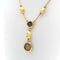 Collier Bulgari - Collier Monete vintage en or jaune, deux monnaies anciennes et diamants 58 Facettes 660A26_M