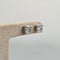 Boucles d'oreilles Boucles d’oreilles en or blanc et diamants naturels 58 Facettes #4865