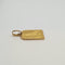Pendentif Pendentif Table de la Torah en or jaune 18k 58 Facettes #4871