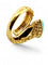 Bague 54 Boucheron Serpent Bohème - Bague en or jaune 18 carats et turquoise naturelle 58 Facettes SB